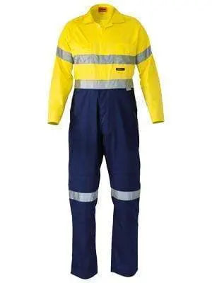 Bisley Workwear 3m Taped Hi Vis Coverall Lightweight BC6719TW Metro Workwear.